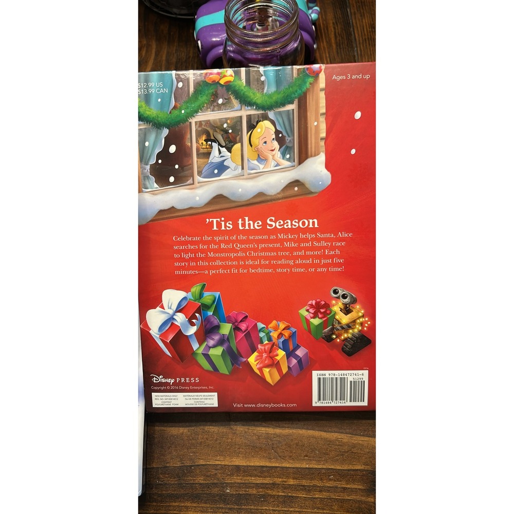 Disney 5 Minute‎ Stories Book Lot Sleepy Time and Christmas Padded Hardcover - Picture 5 of 5